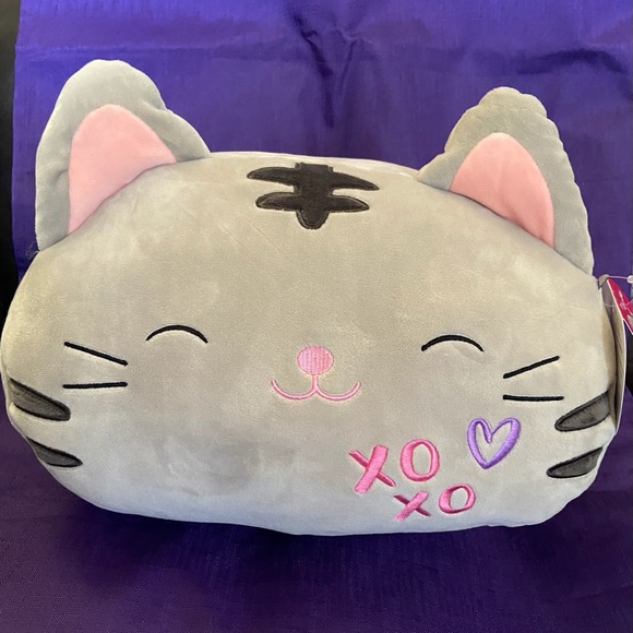 gray cat squishmallow